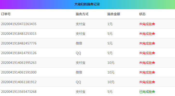 24小时在线全自动要饭开源系统网站源码-